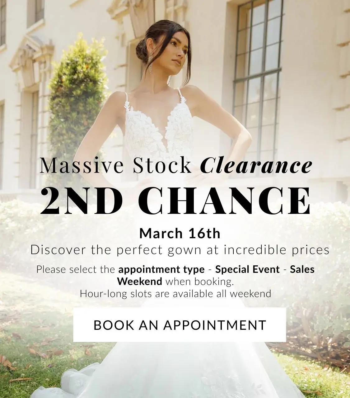 Massive Stock Clearance Sale mobile banner