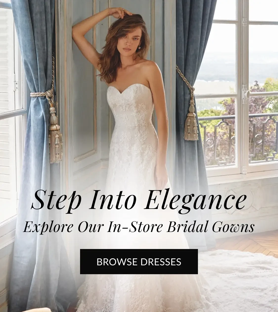 Step Into Elegance – Explore Our In-Store Bridal Gowns