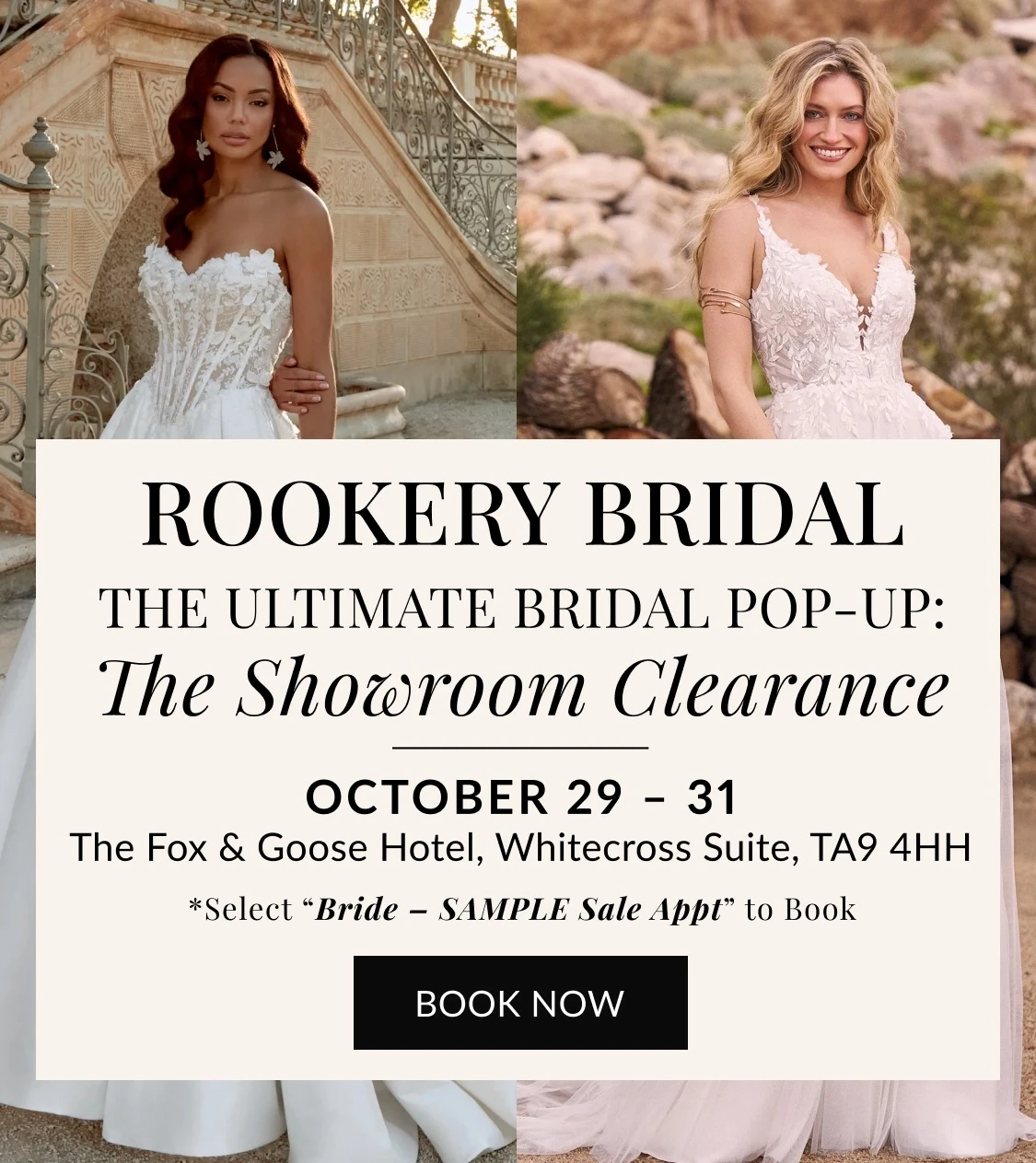 Bridal Pop-up The Showroom Clearance