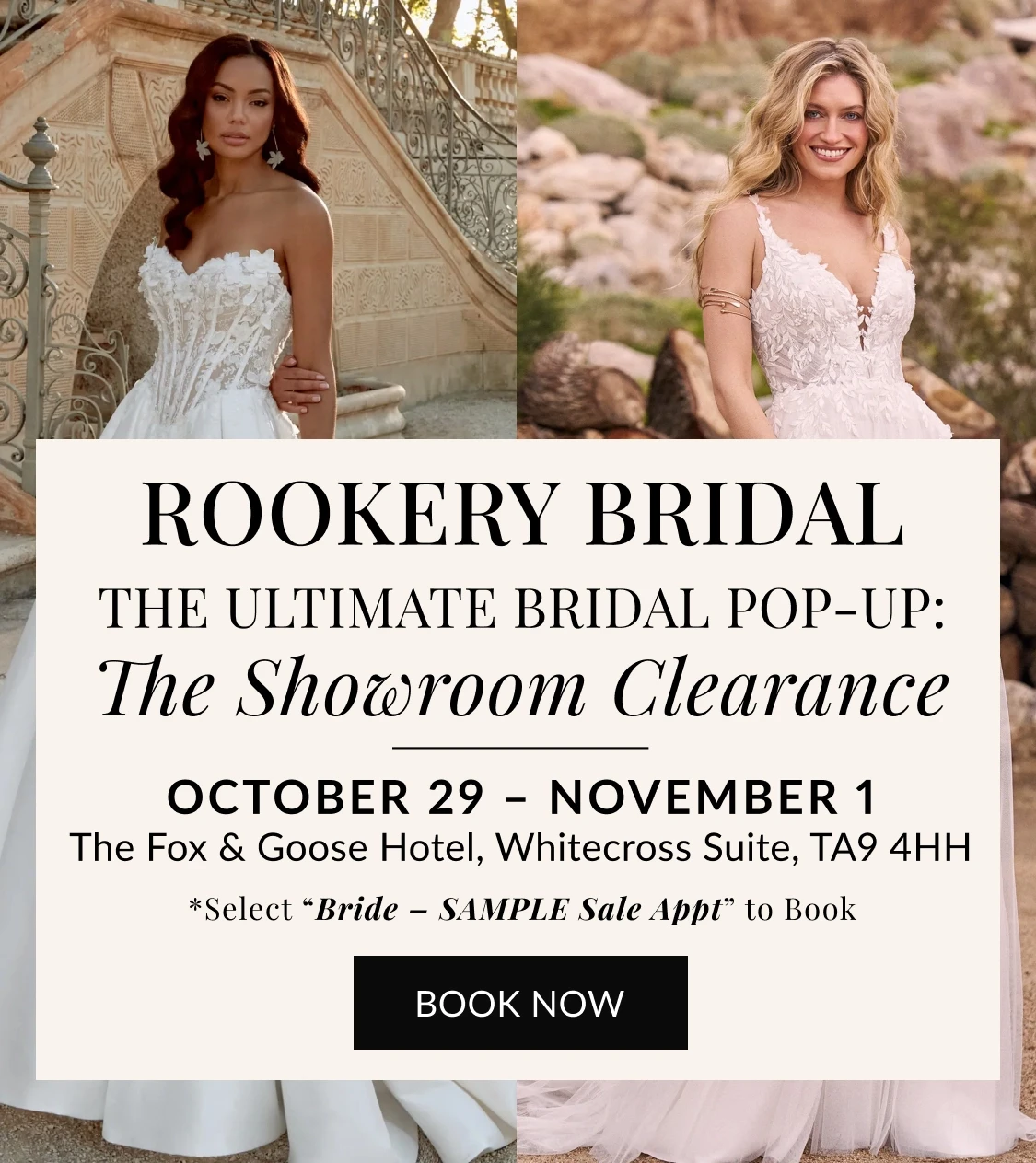 Bridal Pop-up The Showroom Clearance